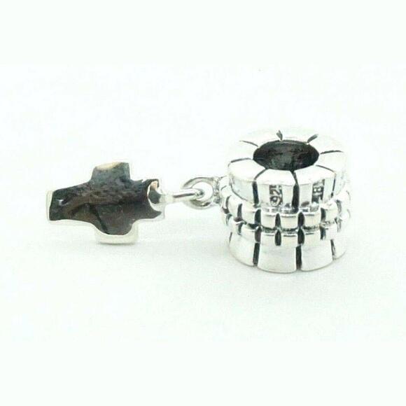 Estate Sterling Silver Cross Charm Bead Jewelry Deal - Picture 1 of 5